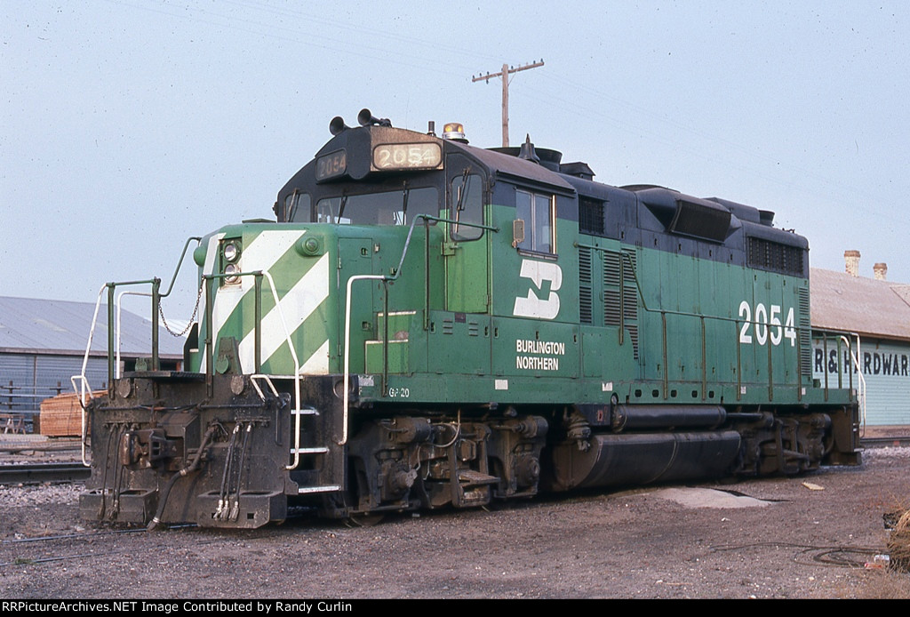 BN 2054 at Dalhart